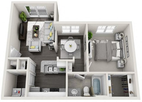 100 Rose Garden Lane Studio-3 Beds Apartment for Rent - Photo Gallery 33